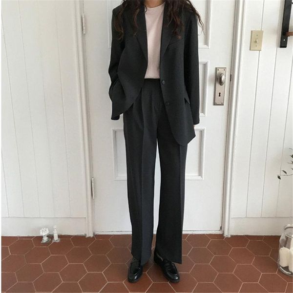 casual elegance formal new chic blazers+ streetwear solid straight slim pants suits 2 piece sets, White
casual elegance formal new chic blazers+ streetwear solid straight slim pants suits 2 piece sets, White