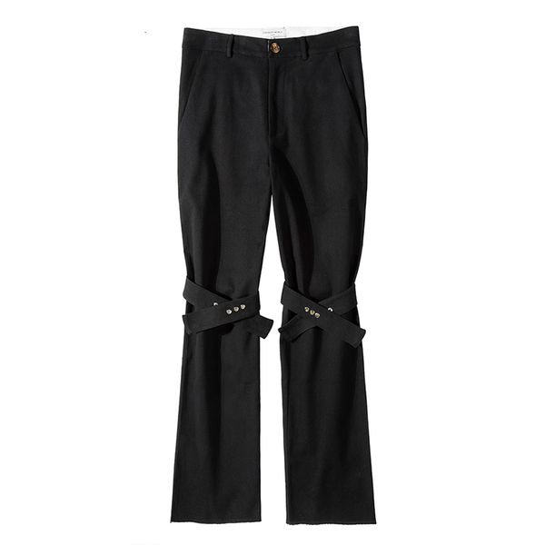 2021 new harajuku knee lace up straight casual black suit pants men and women wide leg loose strap high street trousers lv0m
2021 new harajuku knee lace up straight casual black suit pants men and women wide leg loose strap high street trousers lv0m