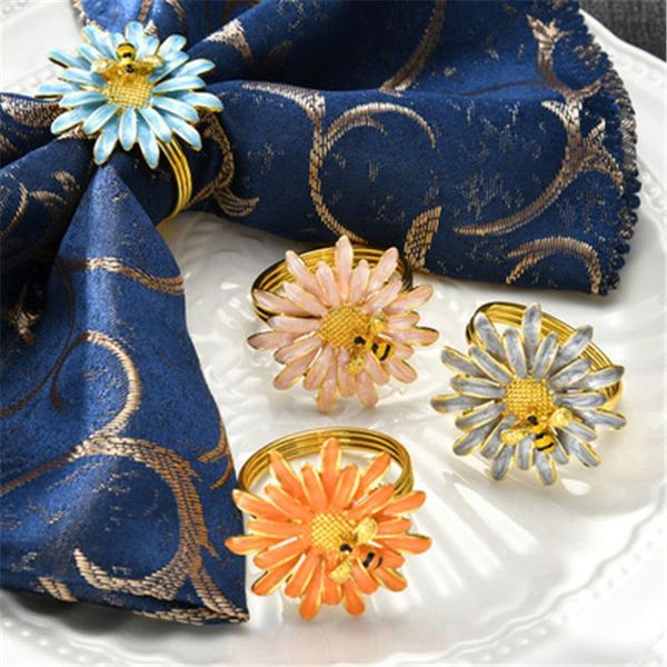 napkin rings 12pcs el tableware bee flower buckle ring chinese alloy daisy direct selling spot freight free
napkin rings 12pcs el tableware bee flower buckle ring chinese alloy daisy direct selling spot freight free