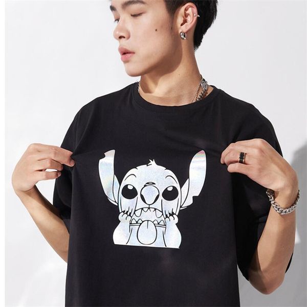 oversize t shirt men 2021 streetwear harajuku laser reflection of grimace stevie short sleeve cotton loose hiphop t-shirt p9l5, White
oversize t shirt men 2021 streetwear harajuku laser reflection of grimace stevie short sleeve cotton loose hiphop t-shirt p9l5, White