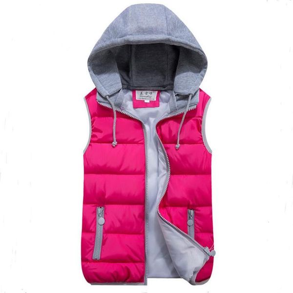 women's vests autumn and winter vest slim hooded cotton fashion female models down waistcoat warm zipper cap, Black;white
women's vests autumn and winter vest slim hooded cotton fashion female models down waistcoat warm zipper cap, Black;white