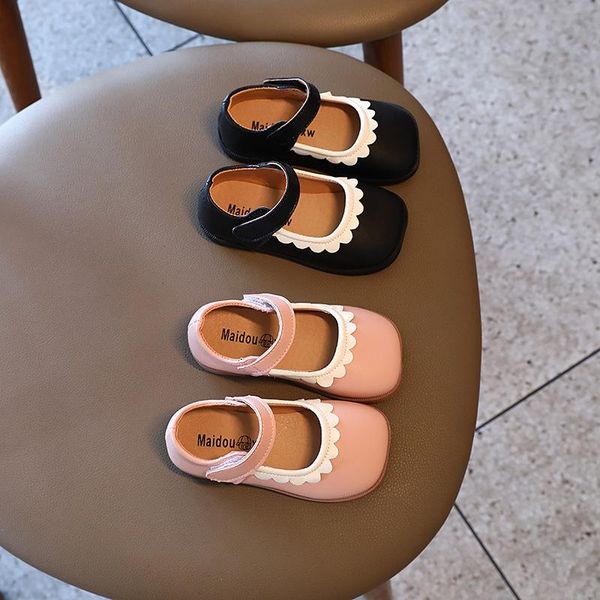 athletic & outdoor girls' pu leather shoes 2021 autumn lace girl princes square toe baby cute flats causal lady chic 22-31 kids, Black
athletic & outdoor girls' pu leather shoes 2021 autumn lace girl princes square toe baby cute flats causal lady chic 22-31 kids, Black