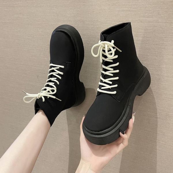 boots 2021 designer mid-heel platform snow fashion gothic and ankle motorcycle wedge heel casual women's shoes, Black
boots 2021 designer mid-heel platform snow fashion gothic and ankle motorcycle wedge heel casual women's shoes, Black