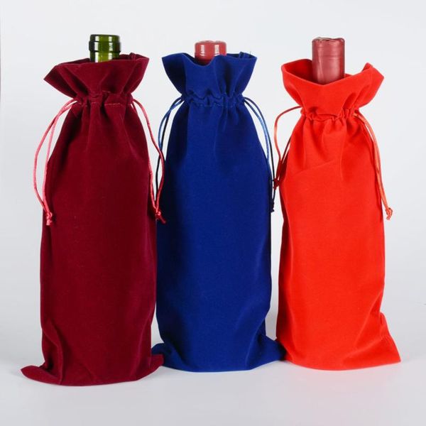 gift wrap velvet wine bottle bags 15x35cm (6"x13.75") pack of 10 champagne covers cotton packaging pouch christmas party supplies
gift wrap velvet wine bottle bags 15x35cm (6"x13.75") pack of 10 champagne covers cotton packaging pouch christmas party supplies