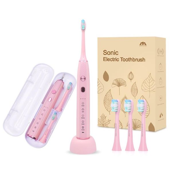 sarmocare s600 sonic electric toothbrush ultrasonic tooth brush 15 modes with 4 brush heads travel case wireless charger
sarmocare s600 sonic electric toothbrush ultrasonic tooth brush 15 modes with 4 brush heads travel case wireless charger