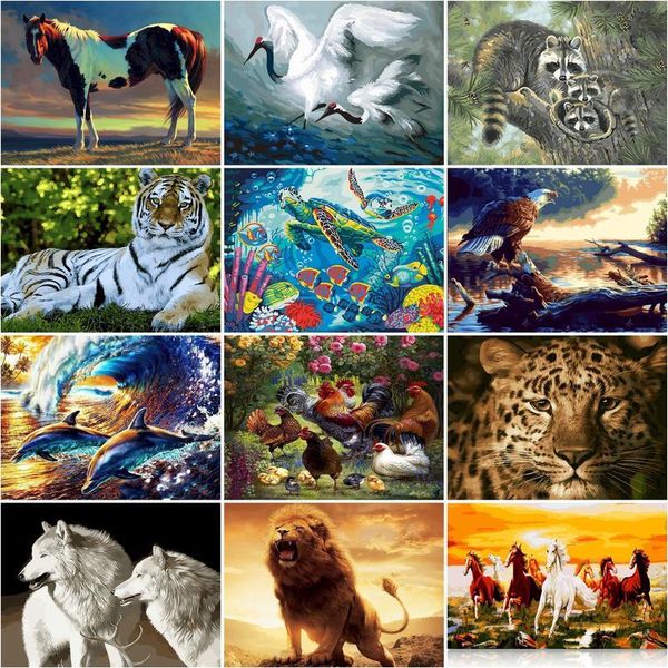 oil painting by number tiger elephant drawing on canvas handpainted art gift diy pictures by number animals kits home decoration
oil painting by number tiger elephant drawing on canvas handpainted art gift diy pictures by number animals kits home decoration