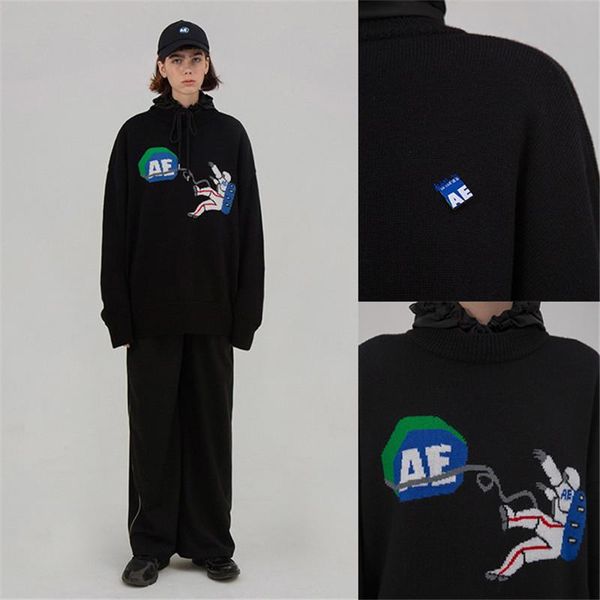 men's sweaters ader error sweater men woman 1:1 version spaceman cartoon pattern crewneck adererror sweatshirts, White;black
men's sweaters ader error sweater men woman 1:1 version spaceman cartoon pattern crewneck adererror sweatshirts, White;black
