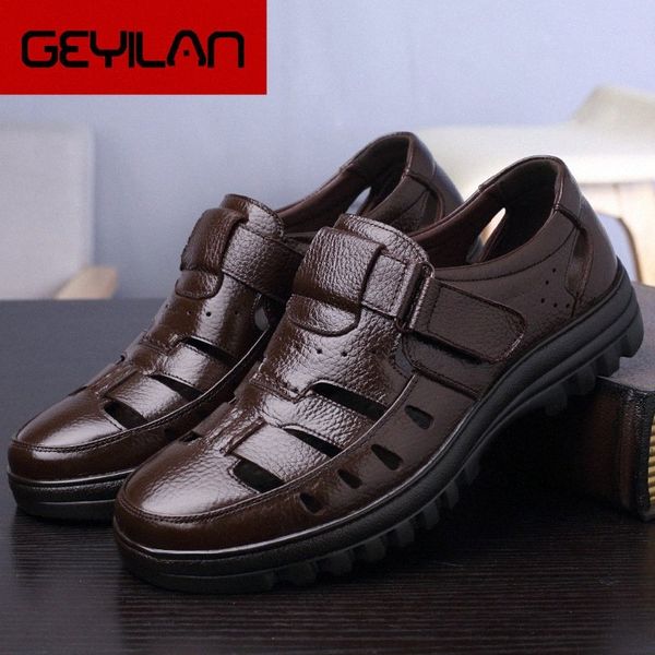 2020 summer sandals men genuine leather shoes mens sandals cow leather casual shoes footwear black brown l010 z2d2#
2020 summer sandals men genuine leather shoes mens sandals cow leather casual shoes footwear black brown l010 z2d2#