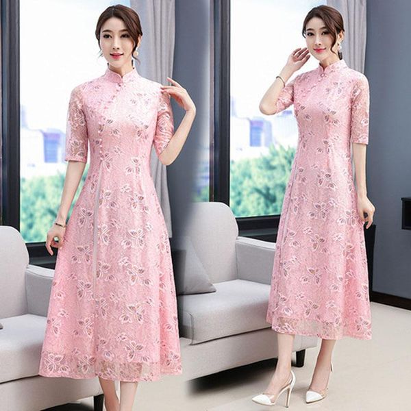 vietnam ao dai dress for woman vintage oriental chinese qipao cheongsams tight bodycon lace embroidery wedding aodai clothing, Red
vietnam ao dai dress for woman vintage oriental chinese qipao cheongsams tight bodycon lace embroidery wedding aodai clothing, Red