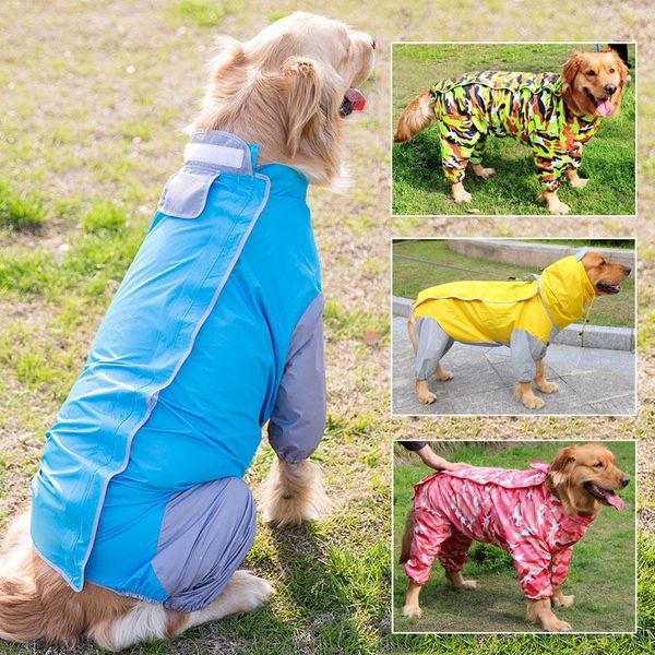 dog apparel female/male pet large raincoat outdoor waterproof clothes hooded jumpsuit cloak for big dogs overalls rain coat labrador
dog apparel female/male pet large raincoat outdoor waterproof clothes hooded jumpsuit cloak for big dogs overalls rain coat labrador