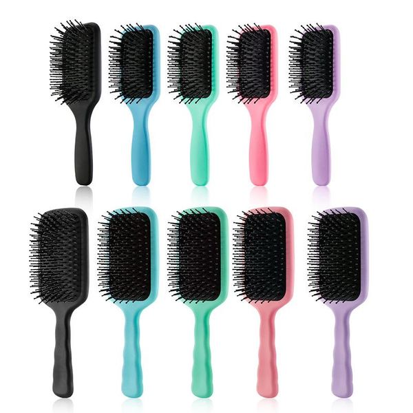 hair brushes handle frosted black fluffy hairdressing airbag air cushion brush scalp massage comb anti-tangling plate, Silver
hair brushes handle frosted black fluffy hairdressing airbag air cushion brush scalp massage comb anti-tangling plate, Silver