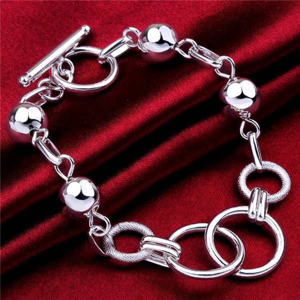 geometry round 925 silver plate bracelets size 8 inchs dmsb351,fashion sterling silver plated bracelet jewelry charm bracelets, Golden;silver
geometry round 925 silver plate bracelets size 8 inchs dmsb351,fashion sterling silver plated bracelet jewelry charm bracelets, Golden;silver