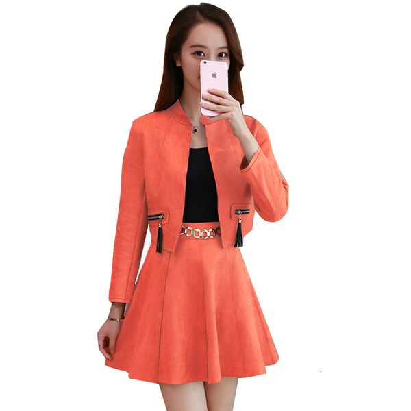 of spring fashion women and in autumn new korean version thin cardigan slimming little jacket short skirt two-piece f43y, White
of spring fashion women and in autumn new korean version thin cardigan slimming little jacket short skirt two-piece f43y, White