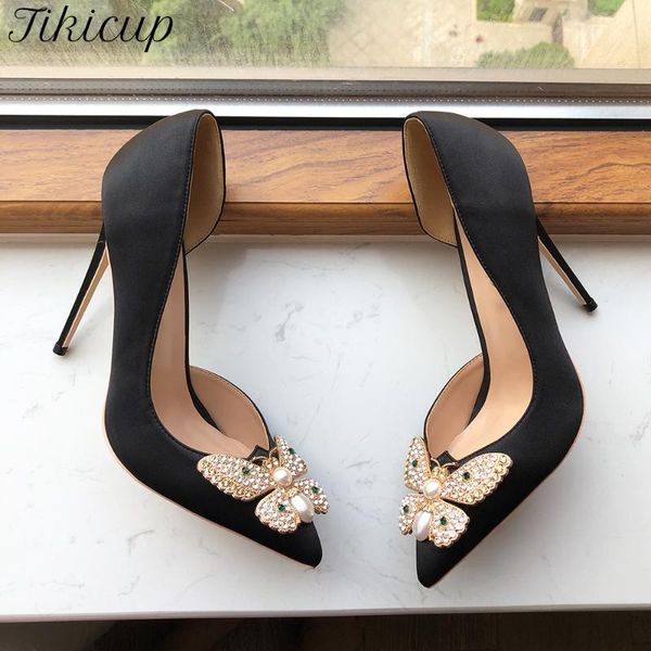 dress shoes tikicup butterfly knot women silk satin d'orsay high heels black pointed toe party ladies slip on pumps 8//12cm
dress shoes tikicup butterfly knot women silk satin d'orsay high heels black pointed toe party ladies slip on pumps 8//12cm