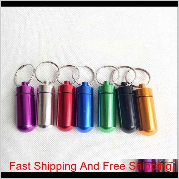 round aluminum waterproof pill case box stash bottle holder jewelry container keyring keychain jar 48mm/52mm 7 col qylfzf homes2011
round aluminum waterproof pill case box stash bottle holder jewelry container keyring keychain jar 48mm/52mm 7 col qylfzf homes2011
