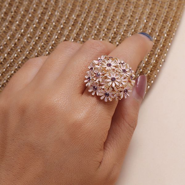trendy geometric dripping oil flower rings for women boho rhinestone statement opening adjustable rings female wedding jewelry, Golden;silver
trendy geometric dripping oil flower rings for women boho rhinestone statement opening adjustable rings female wedding jewelry, Golden;silver