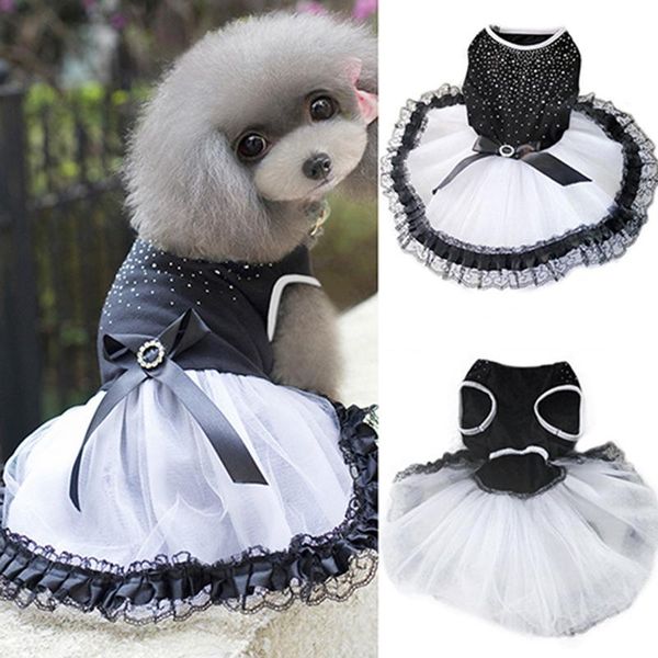 dog apparel beautiful fashion glitter bow lace princess tutu dress bubble skirt wedding party pet clothes puppy costume
dog apparel beautiful fashion glitter bow lace princess tutu dress bubble skirt wedding party pet clothes puppy costume
