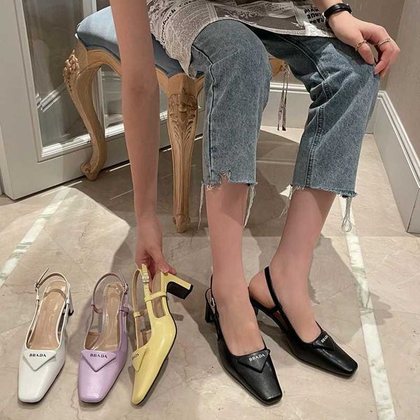 sandals high-heeled women 2021 summer thick heel mid-heel square toe baotou single shoes back empty women's, Black
sandals high-heeled women 2021 summer thick heel mid-heel square toe baotou single shoes back empty women's, Black