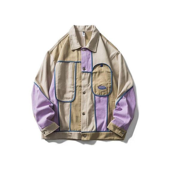 men's jackets 2021 autumn men color block patchwork coats couple baggy harajuku vintage college style bomber, Black;brown
men's jackets 2021 autumn men color block patchwork coats couple baggy harajuku vintage college style bomber, Black;brown