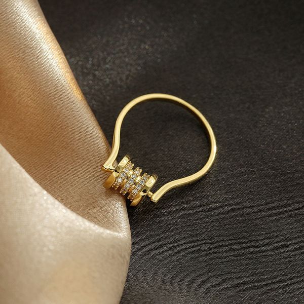 versatile exquisite diamond ring with small waist, gold-plated index finger ring, women's gift batch, Silver
versatile exquisite diamond ring with small waist, gold-plated index finger ring, women's gift batch, Silver