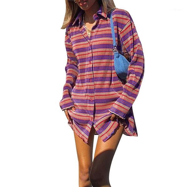 casual dresses women shirt dress autumn fashion button striped printed turn-down collar long sleeve loose blouses mini female ladies fall, Black;gray
casual dresses women shirt dress autumn fashion button striped printed turn-down collar long sleeve loose blouses mini female ladies fall, Black;gray