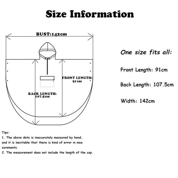 2019 new 3 patterns waterproof polyester women rain coat cape hooded for ladies men hiking bicycle rai jllsgq
2019 new 3 patterns waterproof polyester women rain coat cape hooded for ladies men hiking bicycle rai jllsgq