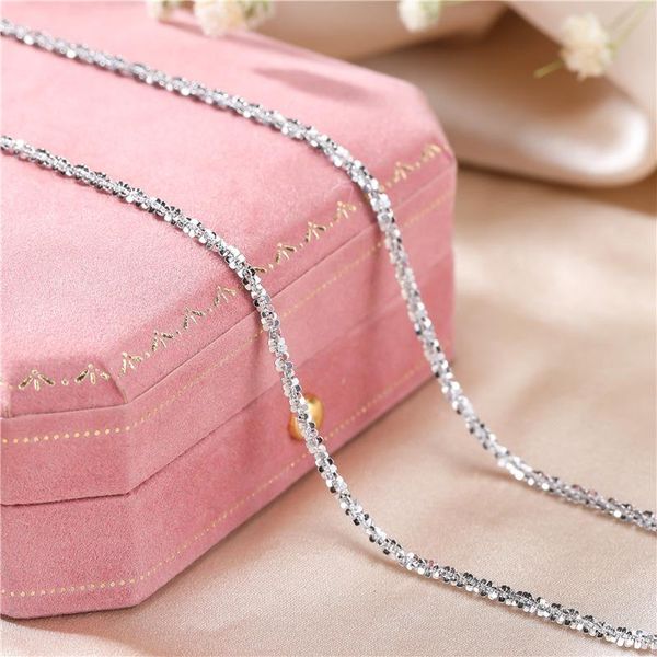 chains authentic italian s925 sterling silver necklace sparkling clavicle chain sweater high jewelry for woman charm gift
chains authentic italian s925 sterling silver necklace sparkling clavicle chain sweater high jewelry for woman charm gift