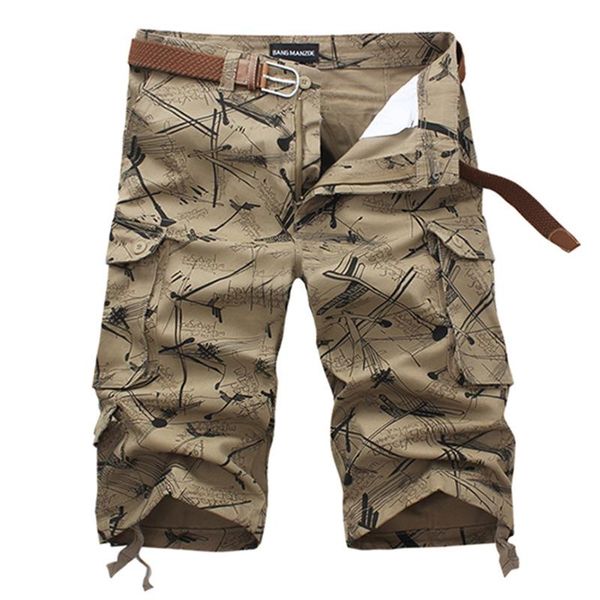 men's shorts cargo summer fashion camouflage camo breeches multi-pocket casual cotton outdoors tolling homme, White;black
men's shorts cargo summer fashion camouflage camo breeches multi-pocket casual cotton outdoors tolling homme, White;black