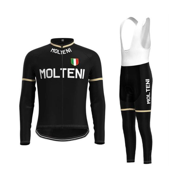 racing sets 2021 spring and autumn molteni arcore retro cycling jersey set long-sleeved bib sunscreen windproof road team suit, Black;blue
racing sets 2021 spring and autumn molteni arcore retro cycling jersey set long-sleeved bib sunscreen windproof road team suit, Black;blue