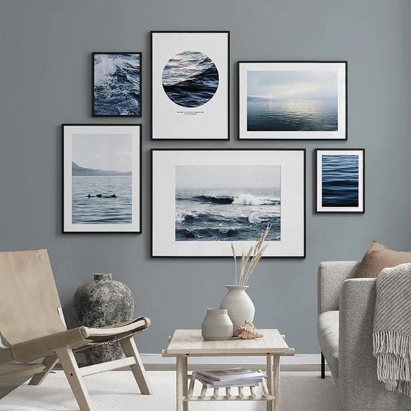 paintings nordic style seascape poster blue ocean sunshine wave print canvas painting modern wall art picture for living room home decor
paintings nordic style seascape poster blue ocean sunshine wave print canvas painting modern wall art picture for living room home decor