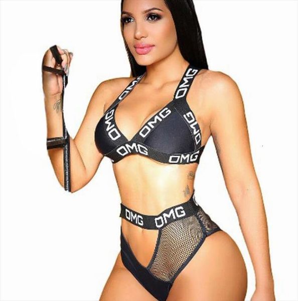 summer women letter printed womens swimsuit high waist omg bandage push up padded bikini swimming suit, White;black
summer women letter printed womens swimsuit high waist omg bandage push up padded bikini swimming suit, White;black