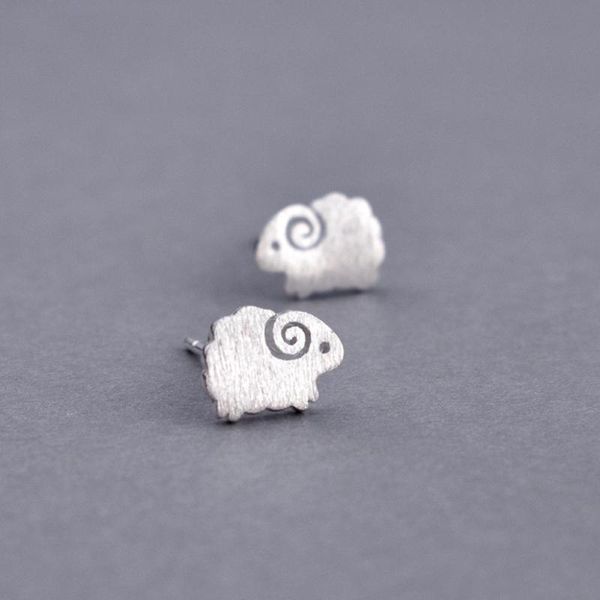 stud simple personality fashion women's lovely creative design small sheep earrings jewelry accessories, Golden;silver
stud simple personality fashion women's lovely creative design small sheep earrings jewelry accessories, Golden;silver
