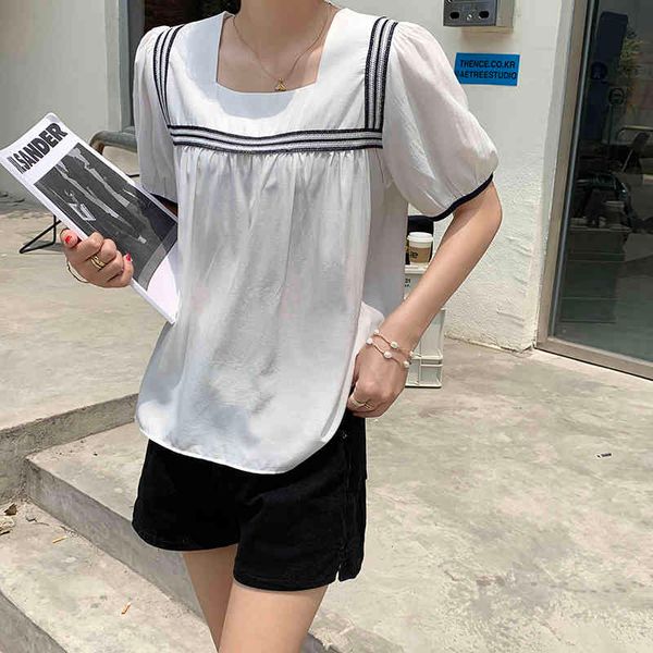 women's tanks & camis hzirip fashion femme golme casual square sweet summer the whole game pullovers loose thin shirts u41h, White
women's tanks & camis hzirip fashion femme golme casual square sweet summer the whole game pullovers loose thin shirts u41h, White