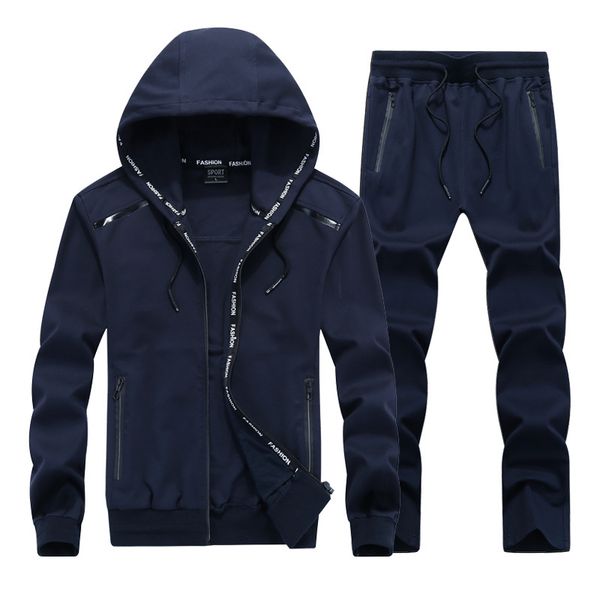 2021 new big size 9xl fashion spring autumn streetwear sweatshirts jacket+pant sportswear 2 piece set tracksuit for men clothes 232p, Black
2021 new big size 9xl fashion spring autumn streetwear sweatshirts jacket+pant sportswear 2 piece set tracksuit for men clothes 232p, Black