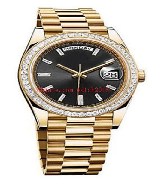 original box men's watches 40mm 228348 mechanical automatic black diamond bezel gold stainless steel bracelet luxury fashion wristwatch, Slivery;brown
original box men's watches 40mm 228348 mechanical automatic black diamond bezel gold stainless steel bracelet luxury fashion wristwatch, Slivery;brown