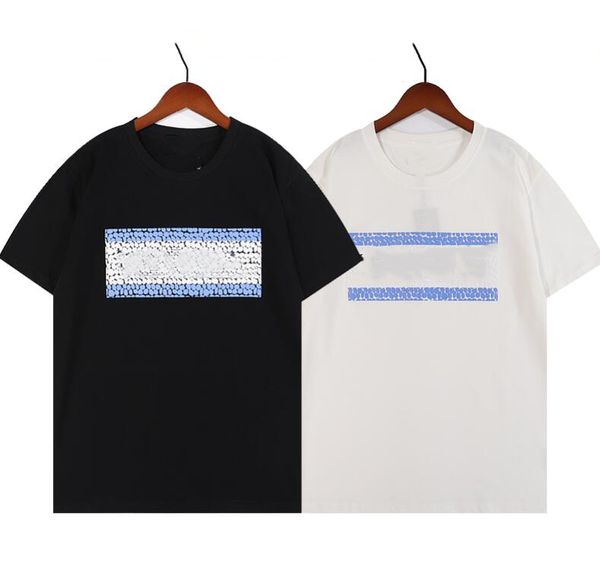 2022 spring new pattern men's t-shirts women's short sleeves casual fashion brand designers pure cotton classic lovers t-shirt bla, White;black
2022 spring new pattern men's t-shirts women's short sleeves casual fashion brand designers pure cotton classic lovers t-shirt bla, White;black