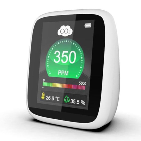 gas detector analyzer air quality monitor co2 meter carbon dioxide detector temperature humidity monitor co2 alarm function
gas detector analyzer air quality monitor co2 meter carbon dioxide detector temperature humidity monitor co2 alarm function
