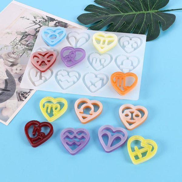 craft tools silicone mold diy crystal epoxy twelve constellation love jewelry heart resin pendant soap molds making decorating
craft tools silicone mold diy crystal epoxy twelve constellation love jewelry heart resin pendant soap molds making decorating