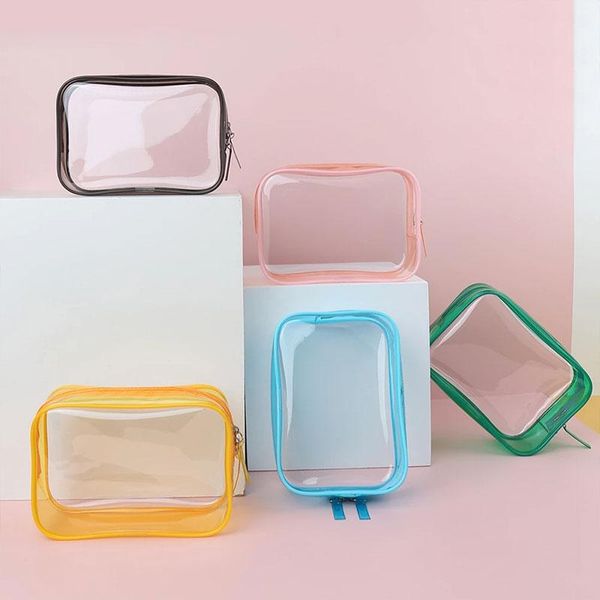 storage bags pvc beauty cosmetic bag large-capacity portable travel makeup transparent waterproof wash personal hygiene
storage bags pvc beauty cosmetic bag large-capacity portable travel makeup transparent waterproof wash personal hygiene