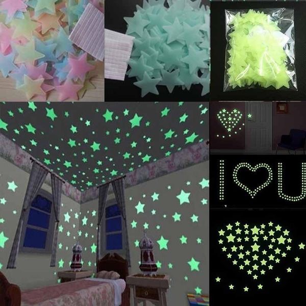 wall stickers glow in the dark decal baby stuff bedroom home decor color stars luminous fluorescent 100pcs
wall stickers glow in the dark decal baby stuff bedroom home decor color stars luminous fluorescent 100pcs