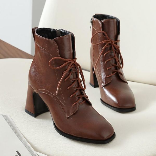boots 2021 winter designer women brown black 8cm thick high heels ankle square toe gladiator lace up plus size shoes
boots 2021 winter designer women brown black 8cm thick high heels ankle square toe gladiator lace up plus size shoes