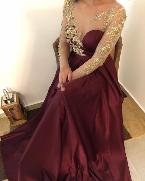 burgundy 2021 new arabic muslim long sleeve evening es gold appliques prom gown plus size elegant party robe de soriee z924, Black;red
burgundy 2021 new arabic muslim long sleeve evening es gold appliques prom gown plus size elegant party robe de soriee z924, Black;red