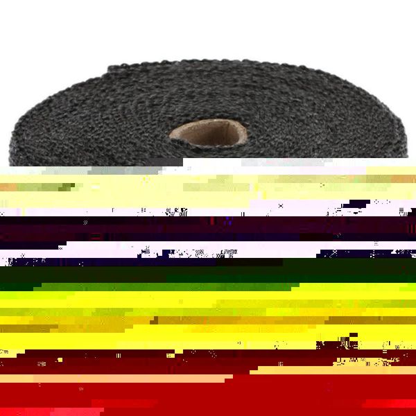 motorcycle exhaust system black heat wrap roll for fibergl shield tape with stainless ties
motorcycle exhaust system black heat wrap roll for fibergl shield tape with stainless ties