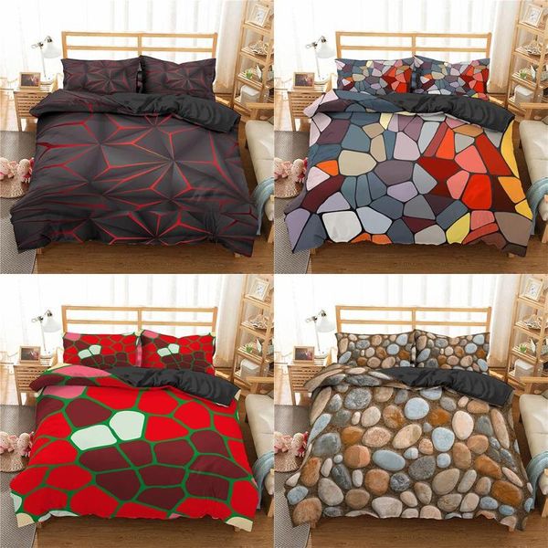 2021 3d geometric duvet cover sets home texiles 3d bedding set luxury colorful marble quilt covers cobble pattern bed linens
2021 3d geometric duvet cover sets home texiles 3d bedding set luxury colorful marble quilt covers cobble pattern bed linens