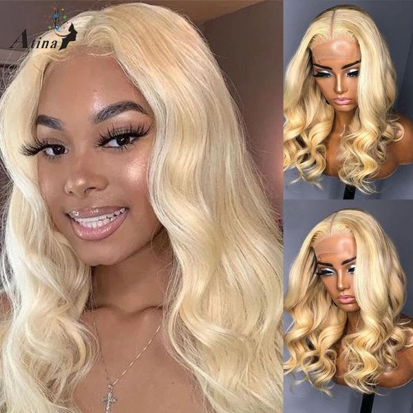 lace wigs glueless 613 blonde color body wave hd transparent human hair remy preplucked wig for black women 250 density bleached, Black;brown
lace wigs glueless 613 blonde color body wave hd transparent human hair remy preplucked wig for black women 250 density bleached, Black;brown
