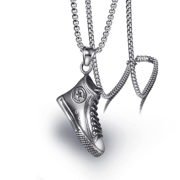 pendant necklaces potcet canvas shoes necklace just clavicle chain geometric fashion hip hop personality party jewelry, Silver
pendant necklaces potcet canvas shoes necklace just clavicle chain geometric fashion hip hop personality party jewelry, Silver