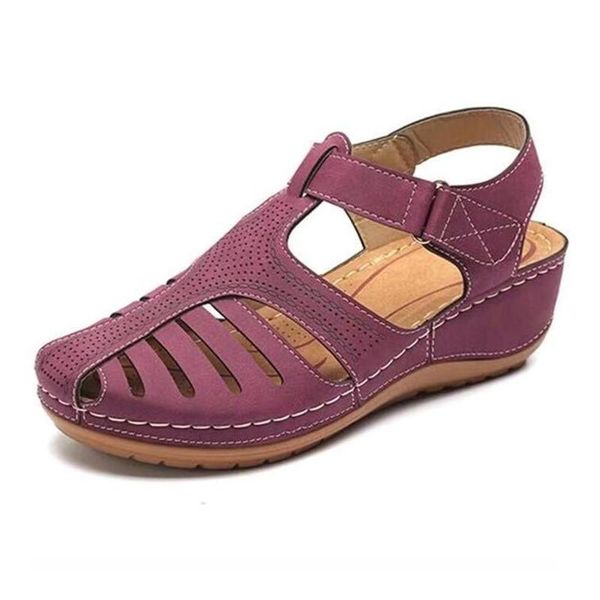 women's sandals summer ladies leather vintage sandals solid color casual women shoes zapatillas mujer large size 35-43, Black
women's sandals summer ladies leather vintage sandals solid color casual women shoes zapatillas mujer large size 35-43, Black