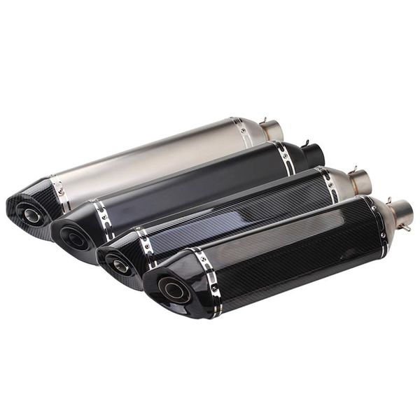 inlet 51mm motorcycle exhaust pipe muffler motorbike escape moto carbon fiber universal for tmax 500 530 pcx 125 etc
inlet 51mm motorcycle exhaust pipe muffler motorbike escape moto carbon fiber universal for tmax 500 530 pcx 125 etc