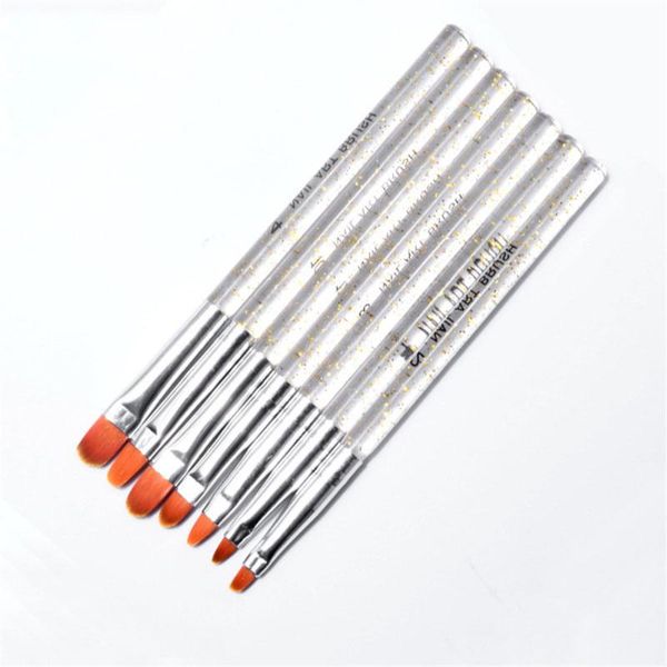 nail art kits 7pcs acrylic uv false tips builder brush pen gel brush, poly extension painting set
nail art kits 7pcs acrylic uv false tips builder brush pen gel brush, poly extension painting set