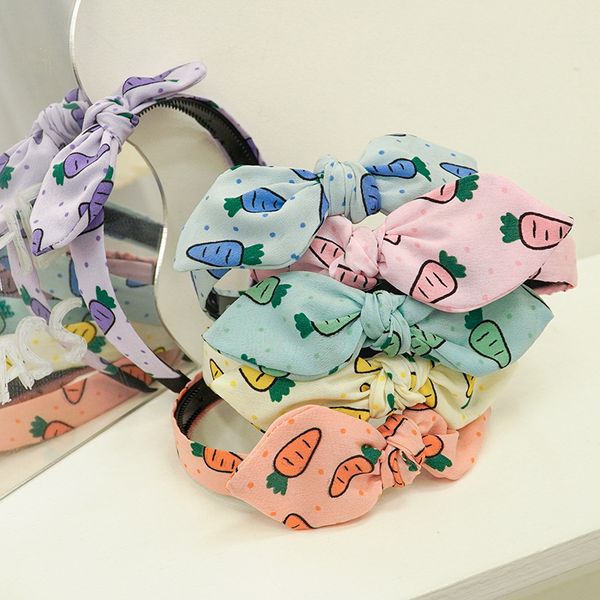 girl headband bunny ear rabbit ear bowknot carrot print hair sticks cartoon student bow headband for woman hair accessories, Slivery;white
girl headband bunny ear rabbit ear bowknot carrot print hair sticks cartoon student bow headband for woman hair accessories, Slivery;white